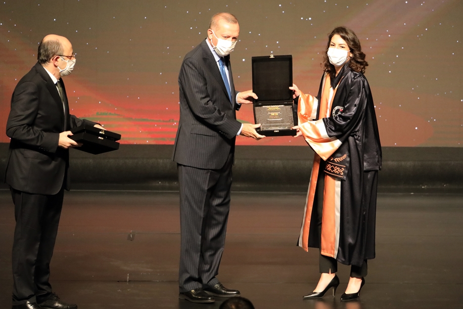 Prof. K. Arzum Erdem Gürsan, TÜBA Principal Member received "Higher