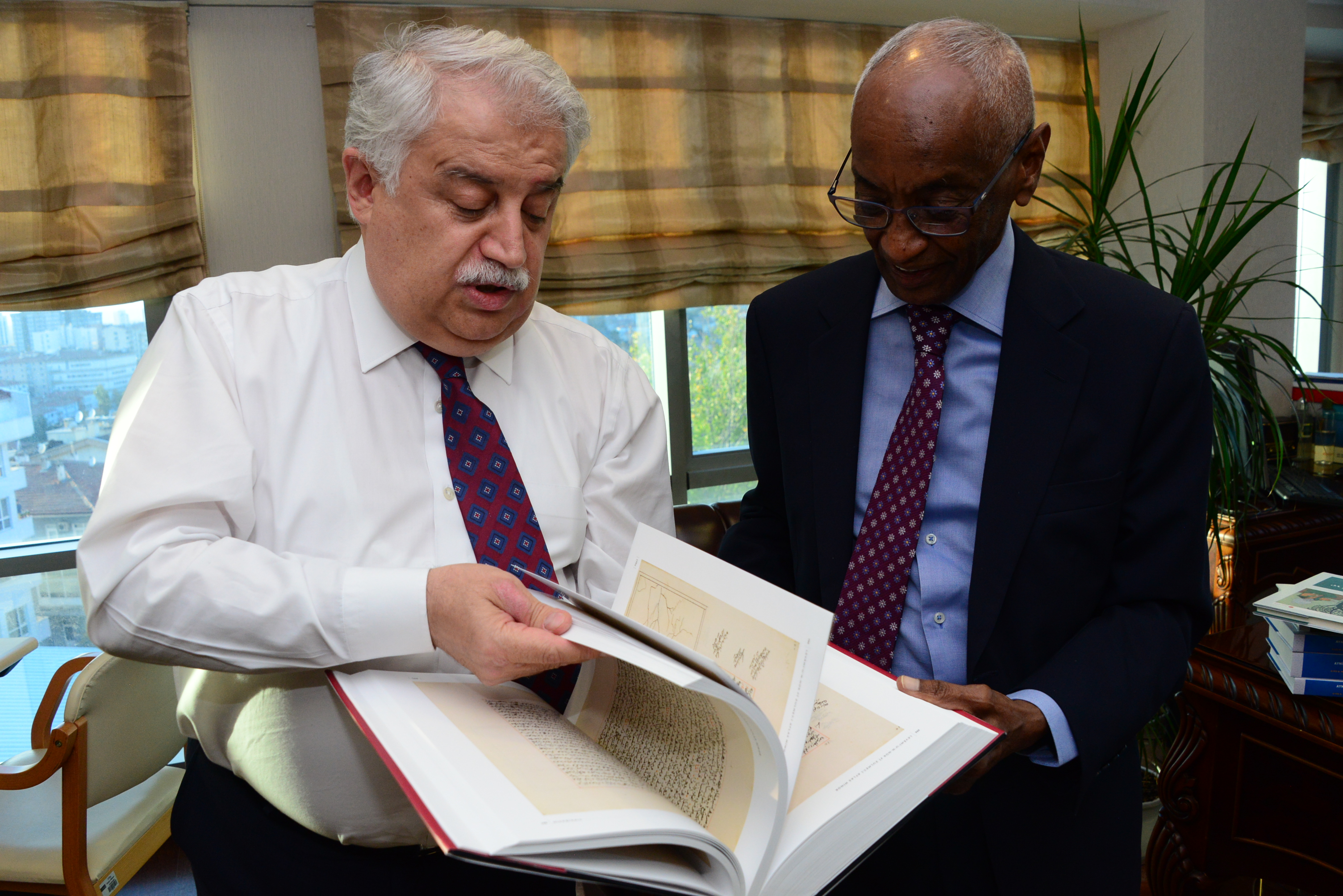 Prof Hassan TWAS President Visit To T B Turkish Academy Of Sciences