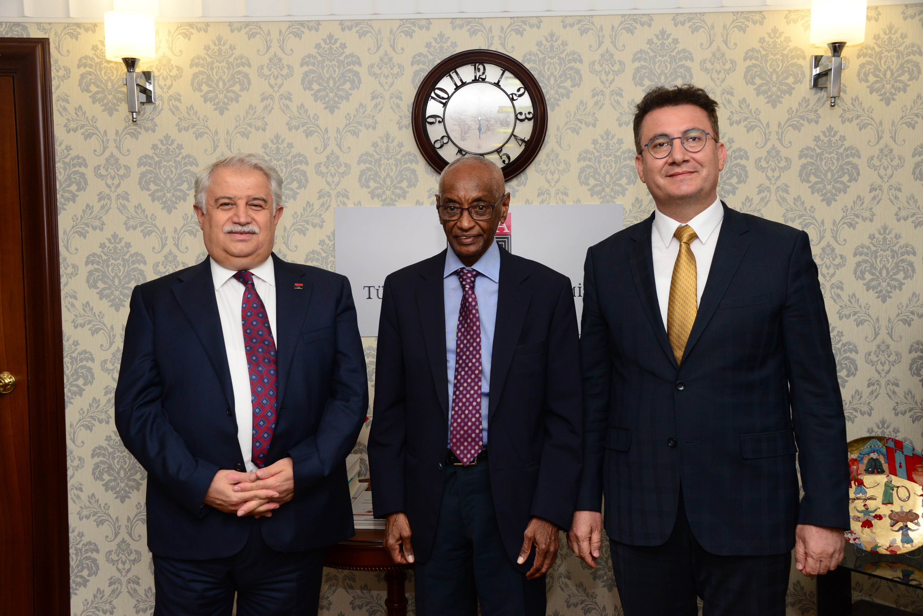Prof Hassan TWAS President Visit To T B Turkish Academy Of Sciences