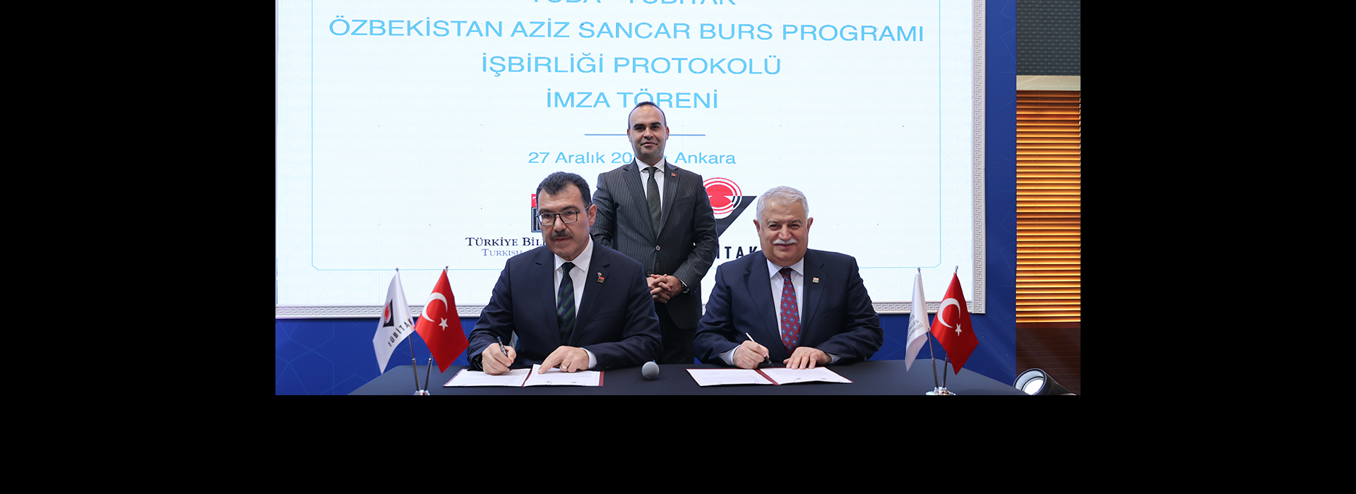 TÜBA ve TÜBİTAK, Özbekistan Aziz Sancar Burs Programı Protokolü İmzalandı
