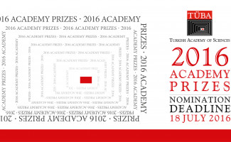 Call For Nominations: TÜBA Academy Prizes 2016