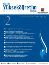 TÜBA-HER Higher Education Research / Review Volume 15 - Issue 3
