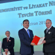 TÜBA Şeref Üyesi Prof. Dr. György Hazai’ye Liyakat Nişanı