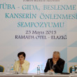 'TÜBA-Food, Nutrition and the Prevention of Cancer Symposium' was Held