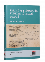 Historical and Etymological Dictionary of Turkey Turkish - 9th Volume