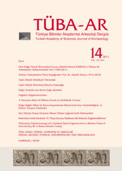 TÜBA-AR Volume 14