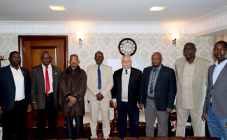 Visit from Sudan Committee to President Şeker