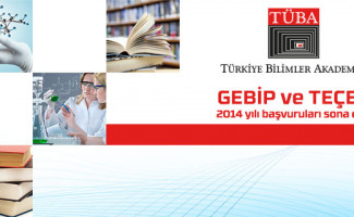 Application period for TÜBA-GEBİP and TÜBA-TEÇEP for 2014 has ended