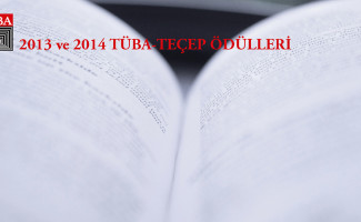 2013 ve 2014 TÜBA-TEÇEP Ödülleri Açıklandı