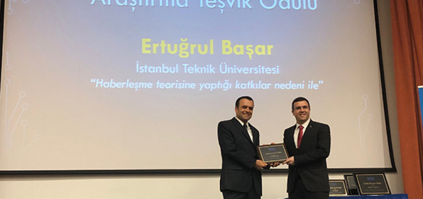 “Research Incentive Award” to TÜBA-GEBİP Member Assoc. Prof. Başar