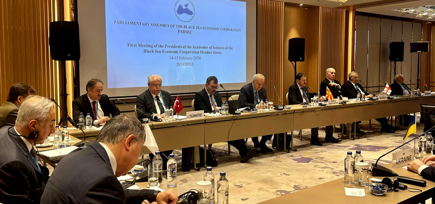 Presidents of Science Academies of the Member States of the Black Sea Economic Cooperation Union Meeting
