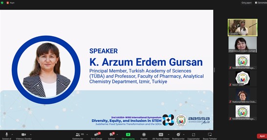 Meber Prof TÜBA Member Prof. Gürsan Attended AASSA-WISE Meeting | Turkish Academy ...