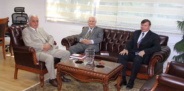Macaristan Büyükelçisi, Tüba Başkanı Prof. Dr. Ahmet Cevat ACAR'ı ziyaret etti.
