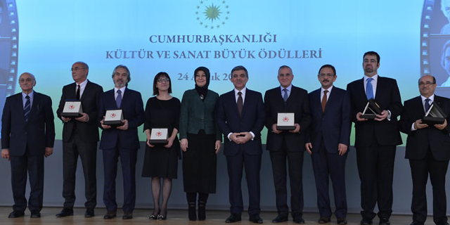 2013 Cumhurbaşkanlığı Kültür ve Sanat Büyük Ödülleri Verildi