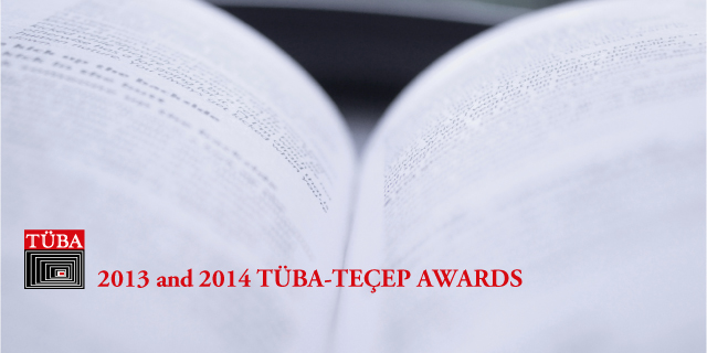 2013 and 2014 TÜBA-TEÇEP Awards are Announced 