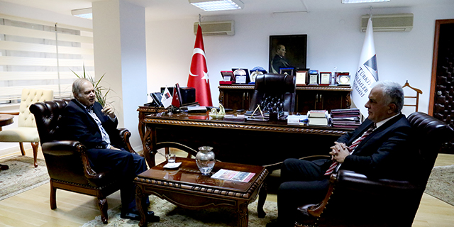 Cumhurbaşkanlığı Başdanışmanı Prof. Dr. Mustafa İsen, TÜBA Başkanı Prof. Dr. Ahmet Cevat Acar’ı Ziyaret Etti