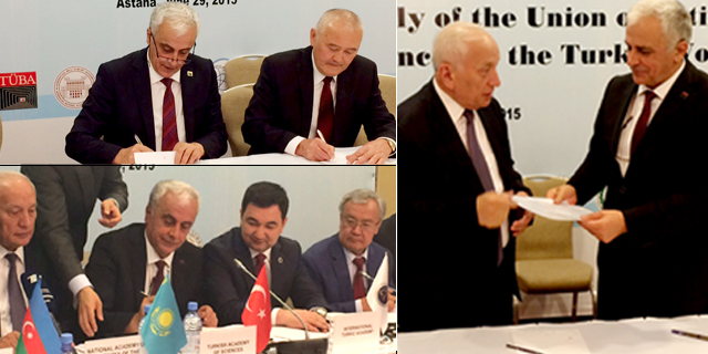 Cooperation Agreement Signed Between TÜBA and Science Academies of Kazakhstan, Kyrgyzstan and Bashkortostan 