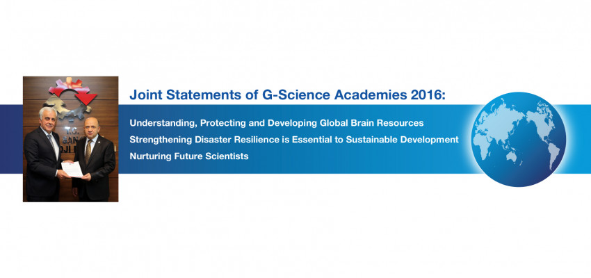 Joint Statements of G-Science Academies 2016 Released
