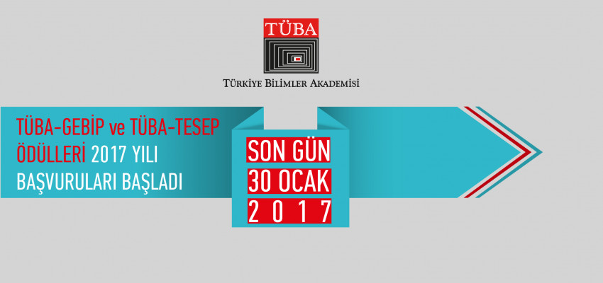 GEBİP ve TESEP Ödülleri 2017 Yılı Başvuruları Başladı
